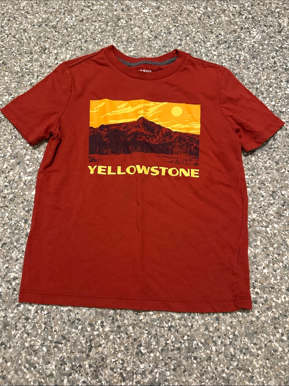 Yellowstone Red Graphic Tee - Kids